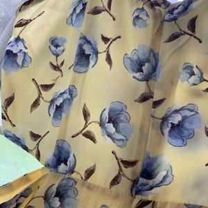 Pastel Baby Blues & Yellow Dress